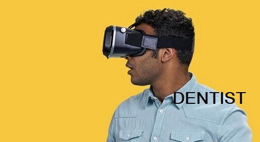  VR  ( Virtual Reality )  in Dentistry is limited to patient wearing the viewer to see a video to calm oneself down while undergoing fearful dental procedures. But never  it was worn by the dentist himself  to  view and do the dental procedure.